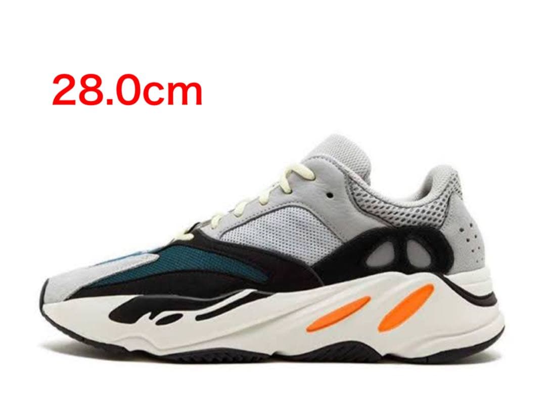 靴 YeezyBoost700 Wave Runner Solid Grey