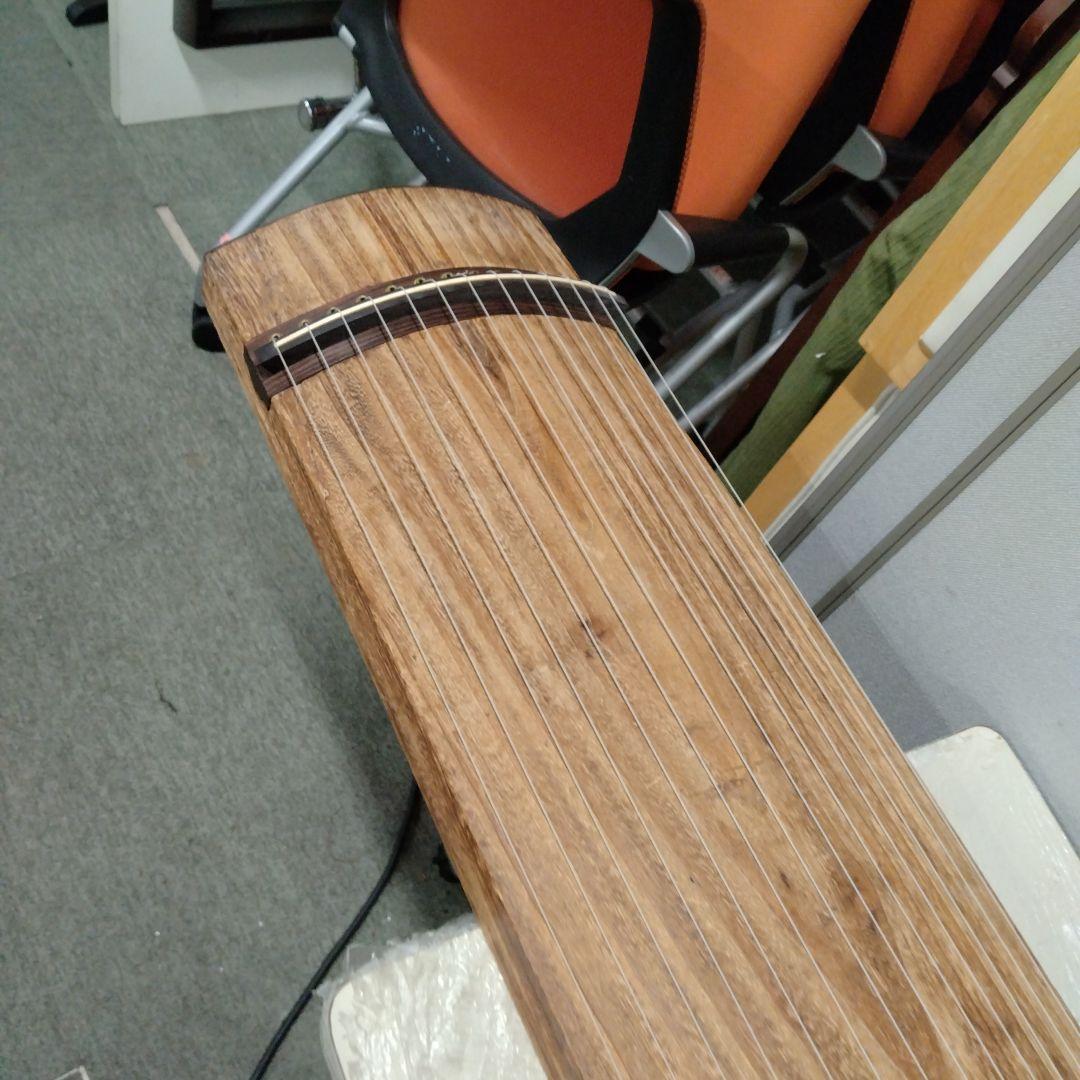 琴　和楽器　弦楽器 13弦　すだれ彫り　YK