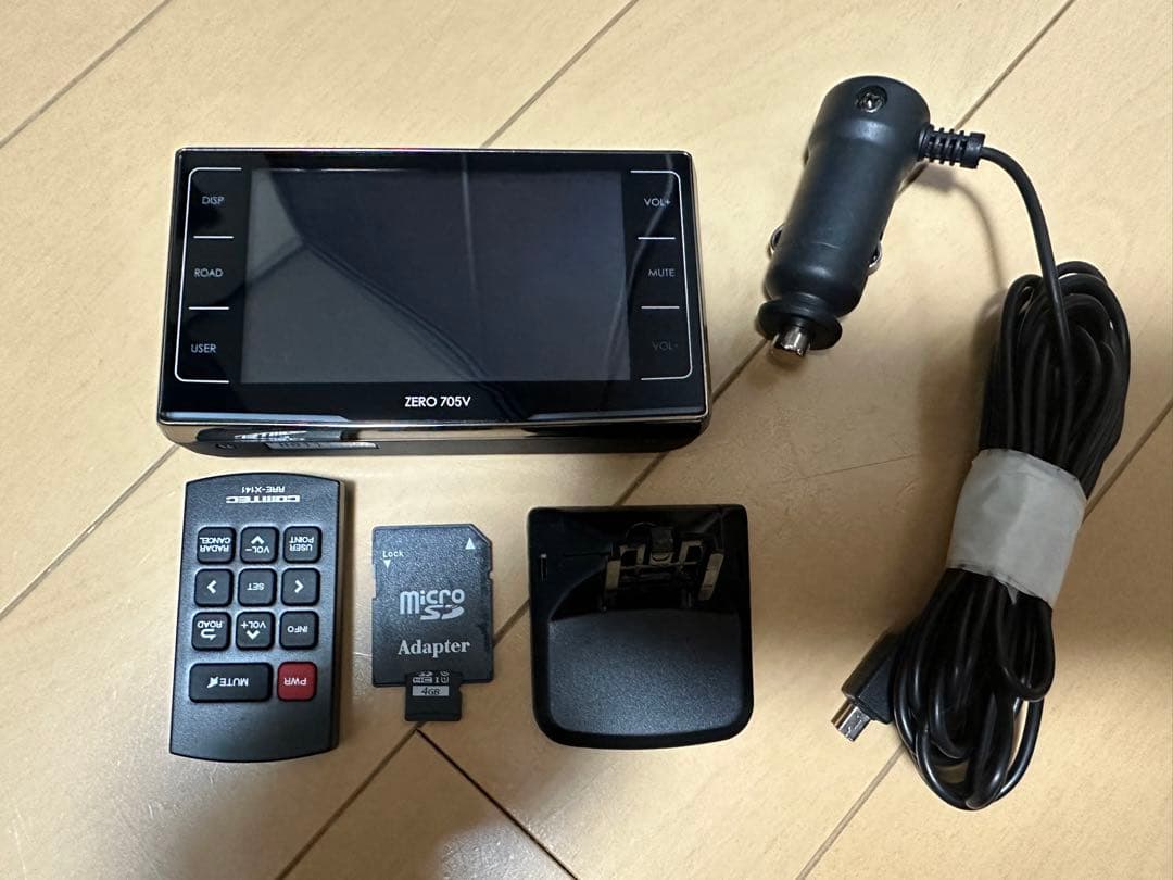 コムテック　ZERO705V レーダー探知機