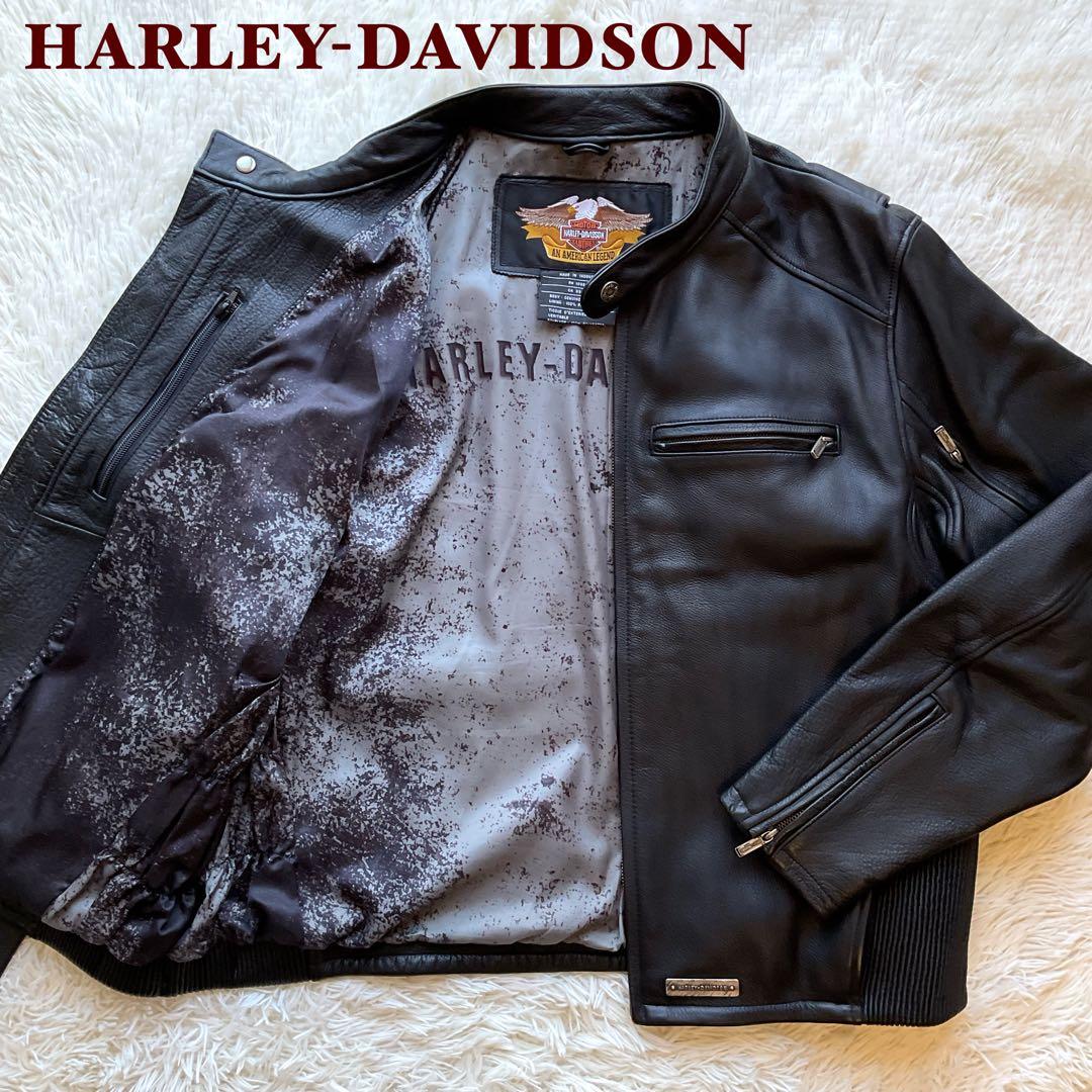 大きいサイズ✨ハーレーダビッドソン　レザージャケット　シングルライダース　XL シティリミットレザージャケット -ハーレーダビッドソン公式オンライン