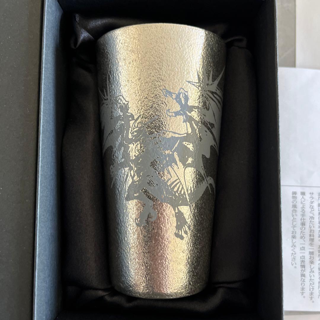ファイナルファンタジー 能作 バハムート 錫タンブラー - メルカリ