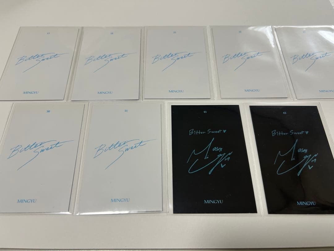 SEVENTEEN Bittersweet ミンギュソロトレカ9枚 セミコンプ - メルカリ