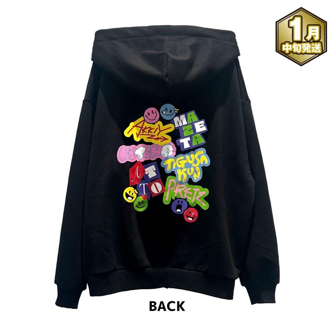 AMPTAK×COLORS パーカー