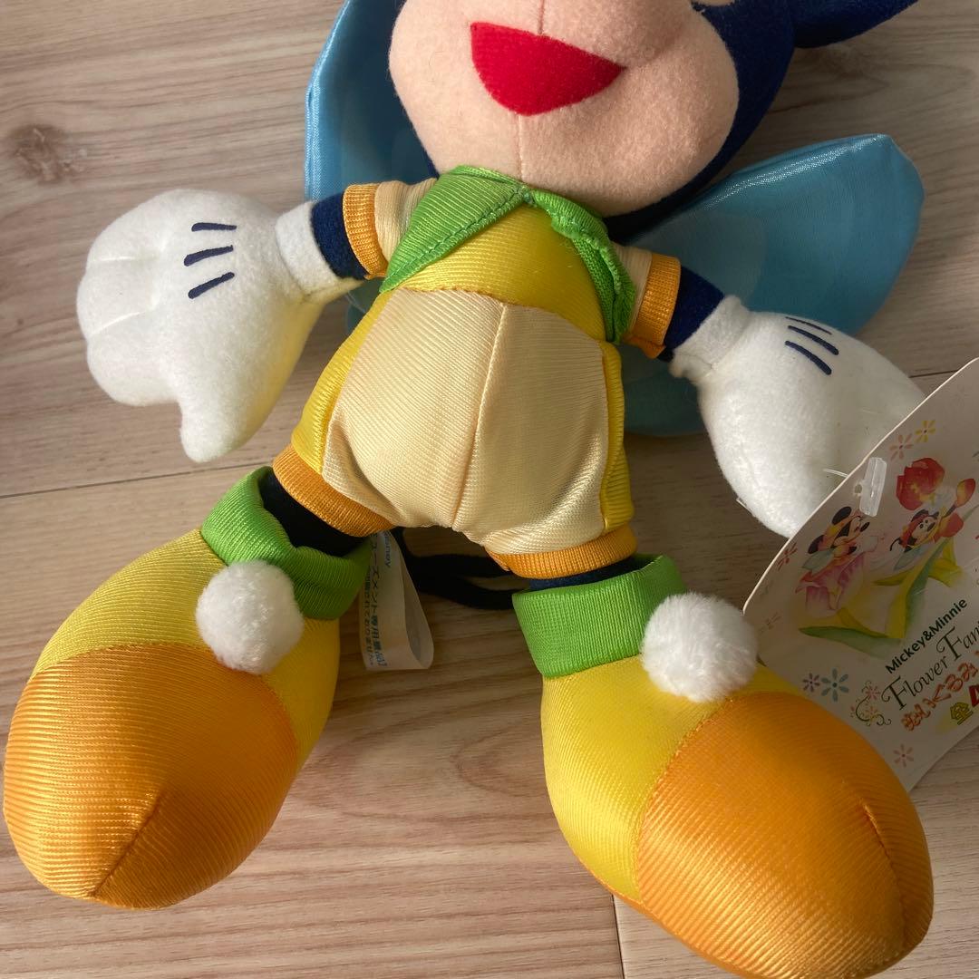 ディズニー SEGA ミッキー ミニー ぬいぐるみ 平成レトロ 非売品 蝶
