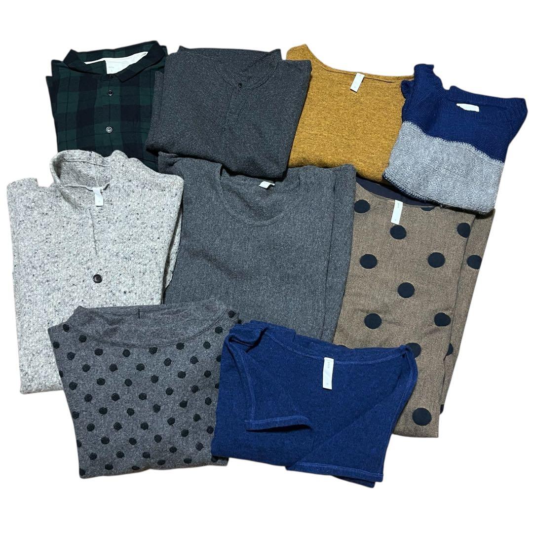 まとめ売り9点prit 0と1 シャツ ワンピース　セーター など
