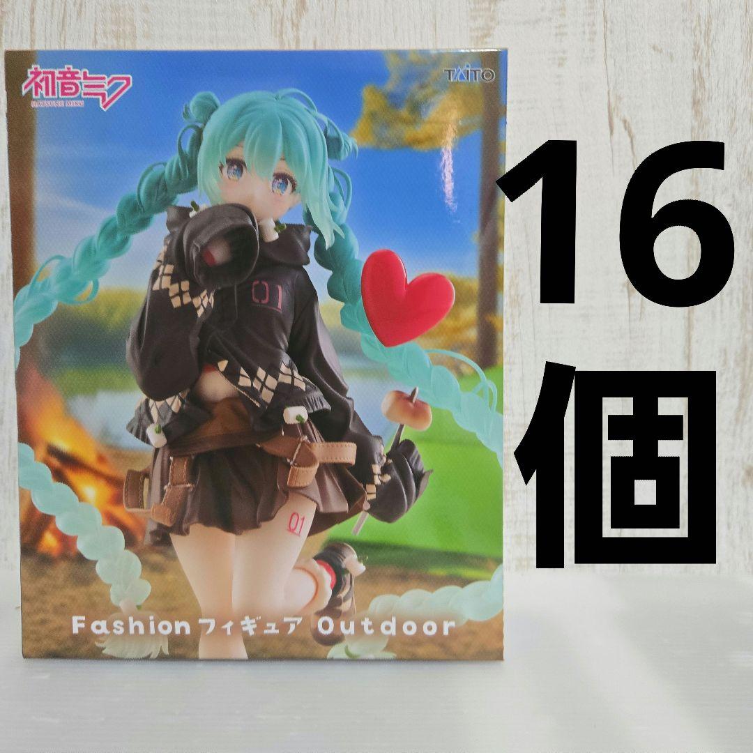 初音ミク Fashion フィギュア Outdoor フィギュア 16点セット