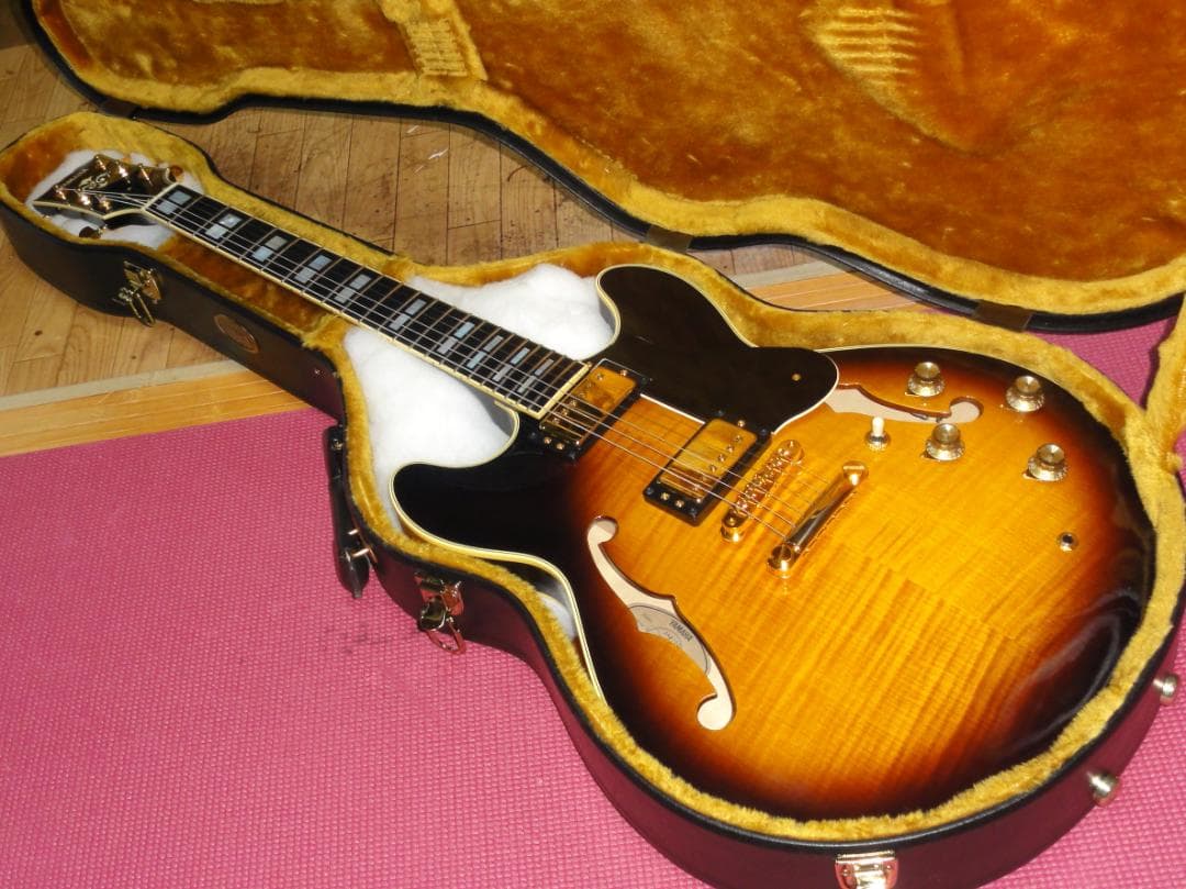 Chiro　(YAMAHA SA2200 BS)　Chiro Yamaha SA2200 BS Japan Crafted Semi-Hollow Electric Guitar Brown