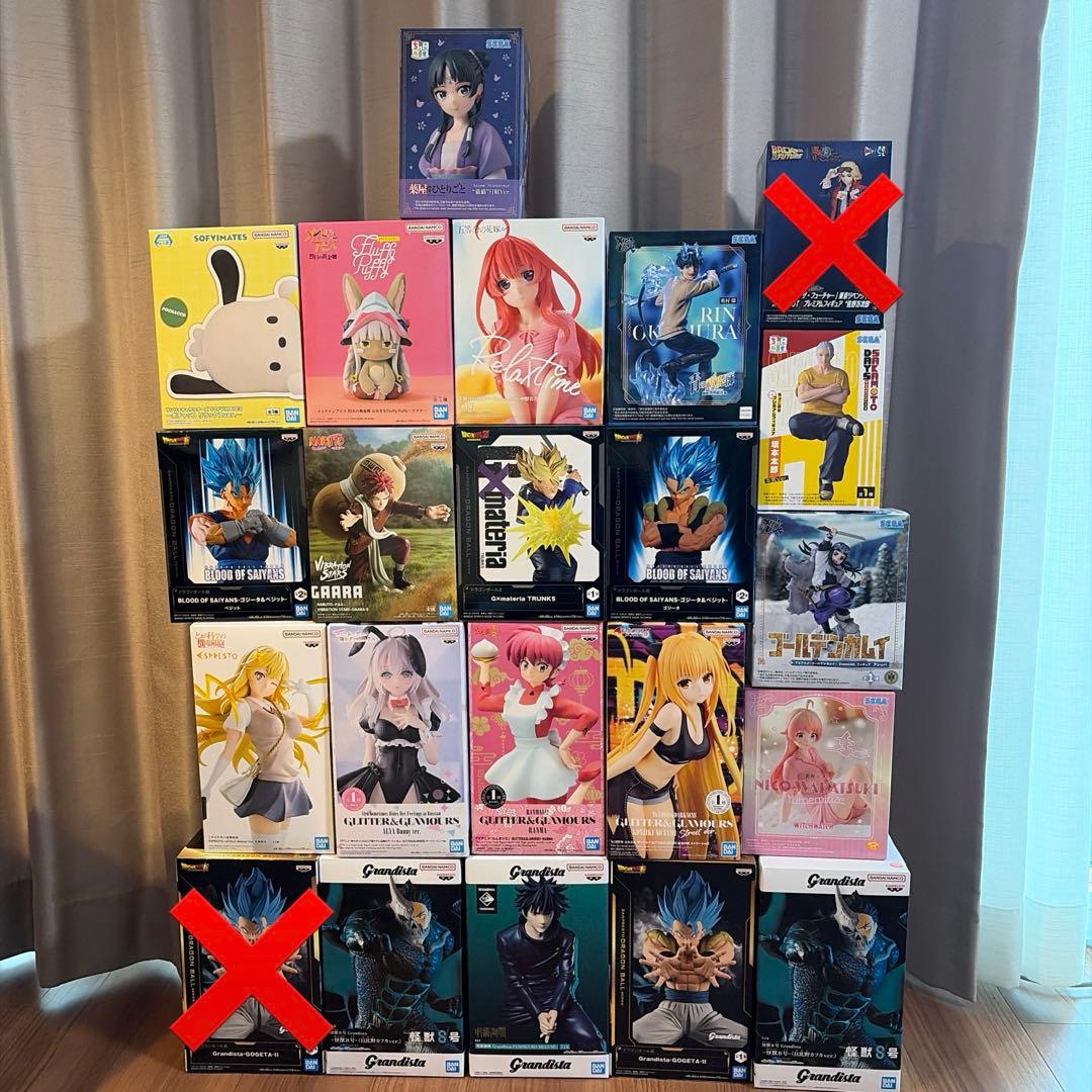 【未開封】プライズフィギュア20体セット！まとめ売り！