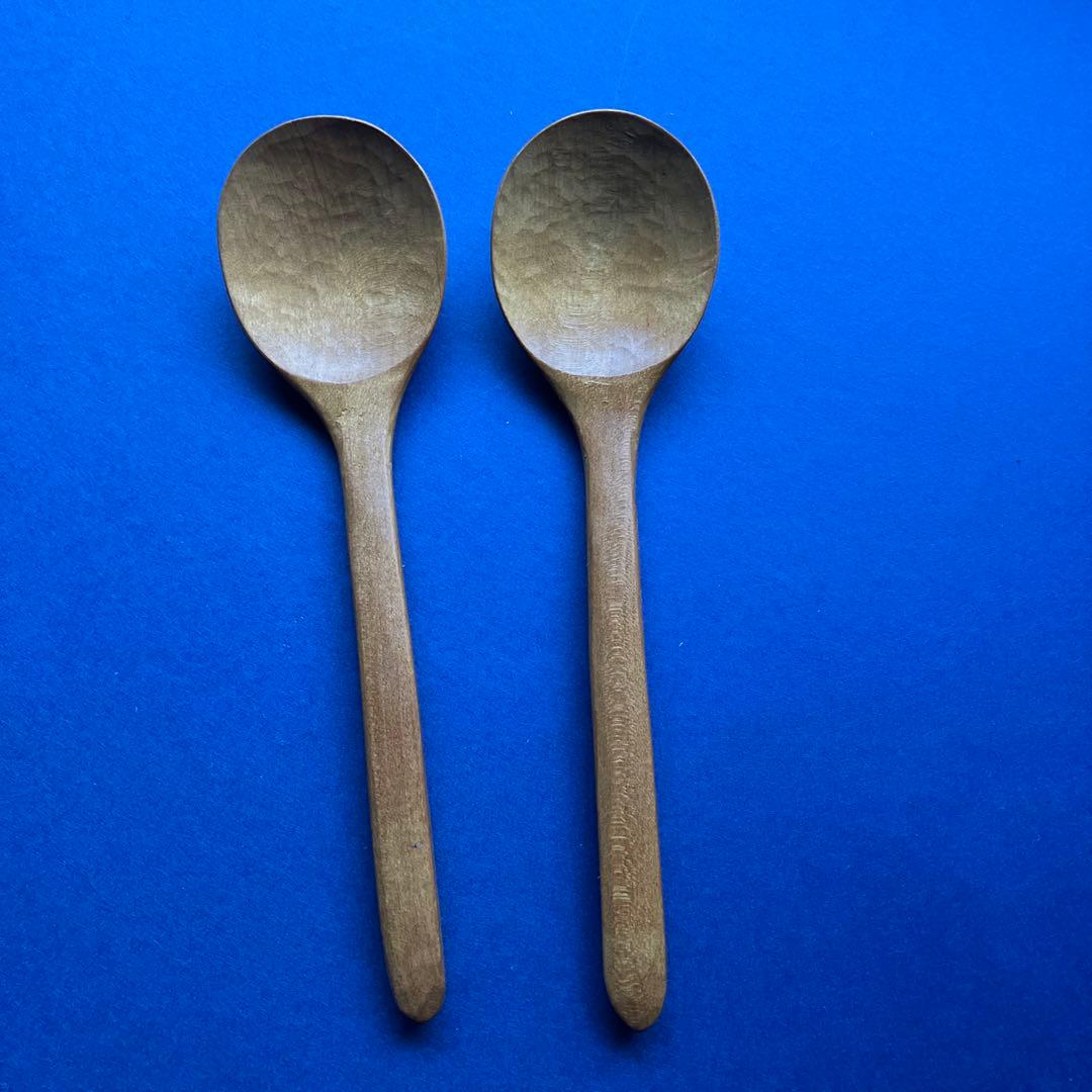 新品・未使用　三谷龍二 スプーン　山桜　２本