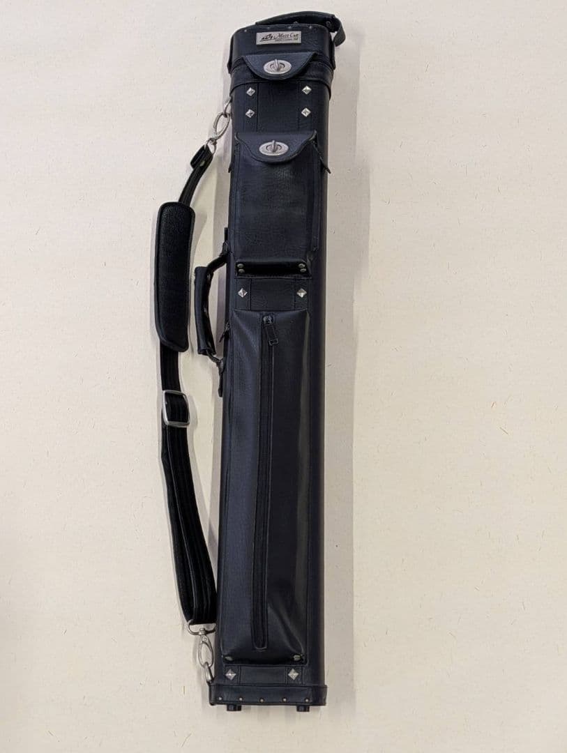 Mezz Cues 黒 キューケース キューケース Mezz MZ-35K 黒 ブラック (バット3本シャフト5本収納