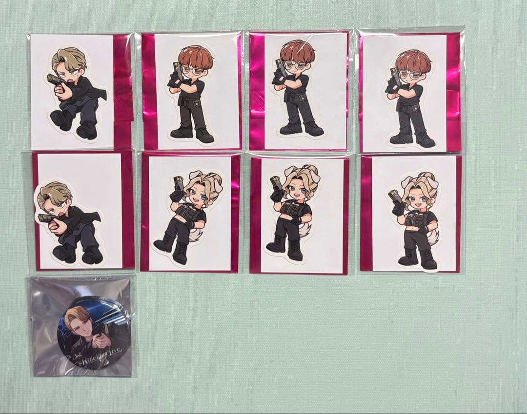 ストグラ GRPL ステッカー ジャック・馬ウアー 花沢まるん 二十日ネル