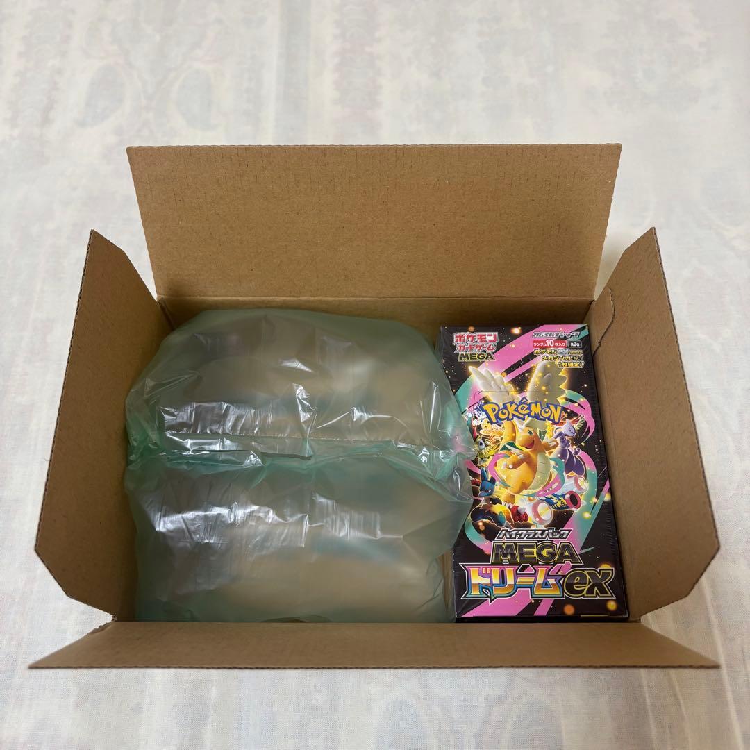 ポケモンカードゲーム MEGA ドリームex 新品未開封 シュリンク付き ハイクラスパック MEGAドリームex (シュリンク未開封BOX) ポケモン
