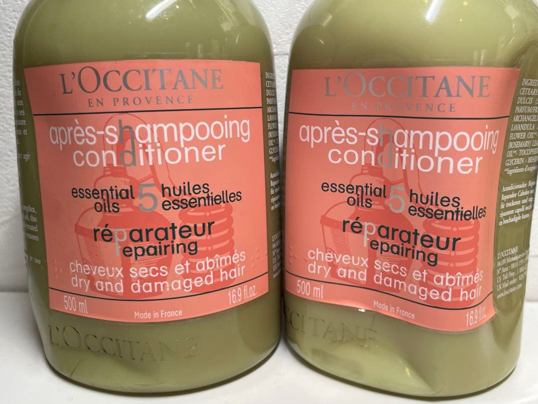 L'Occitane アフターシャンプーコンディショナー 500ml 2本セット