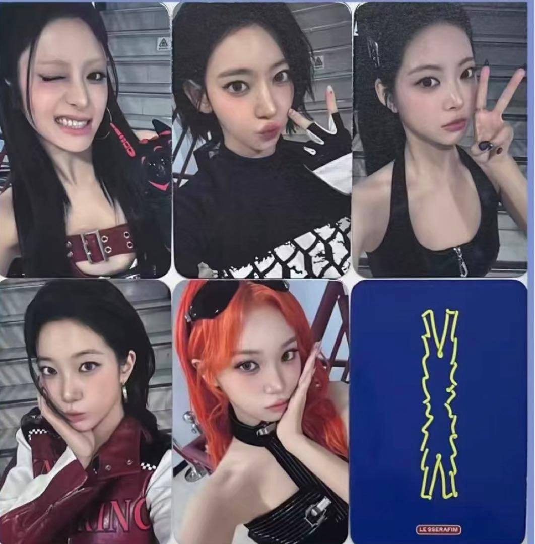 ルセラフィム SPAGHETTI musicplant サイン トレカ５枚セット