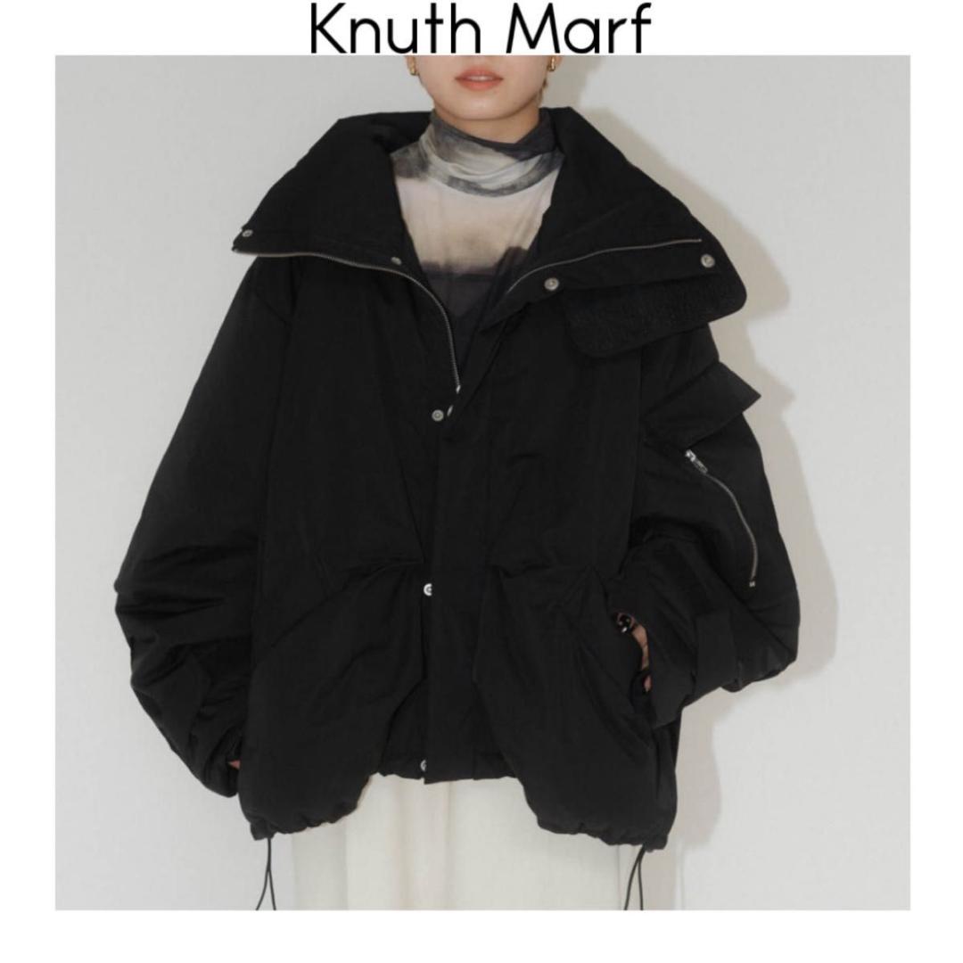 Knuth Marf クヌースマーフ スタンドカラーダウンジャケット　ブラック