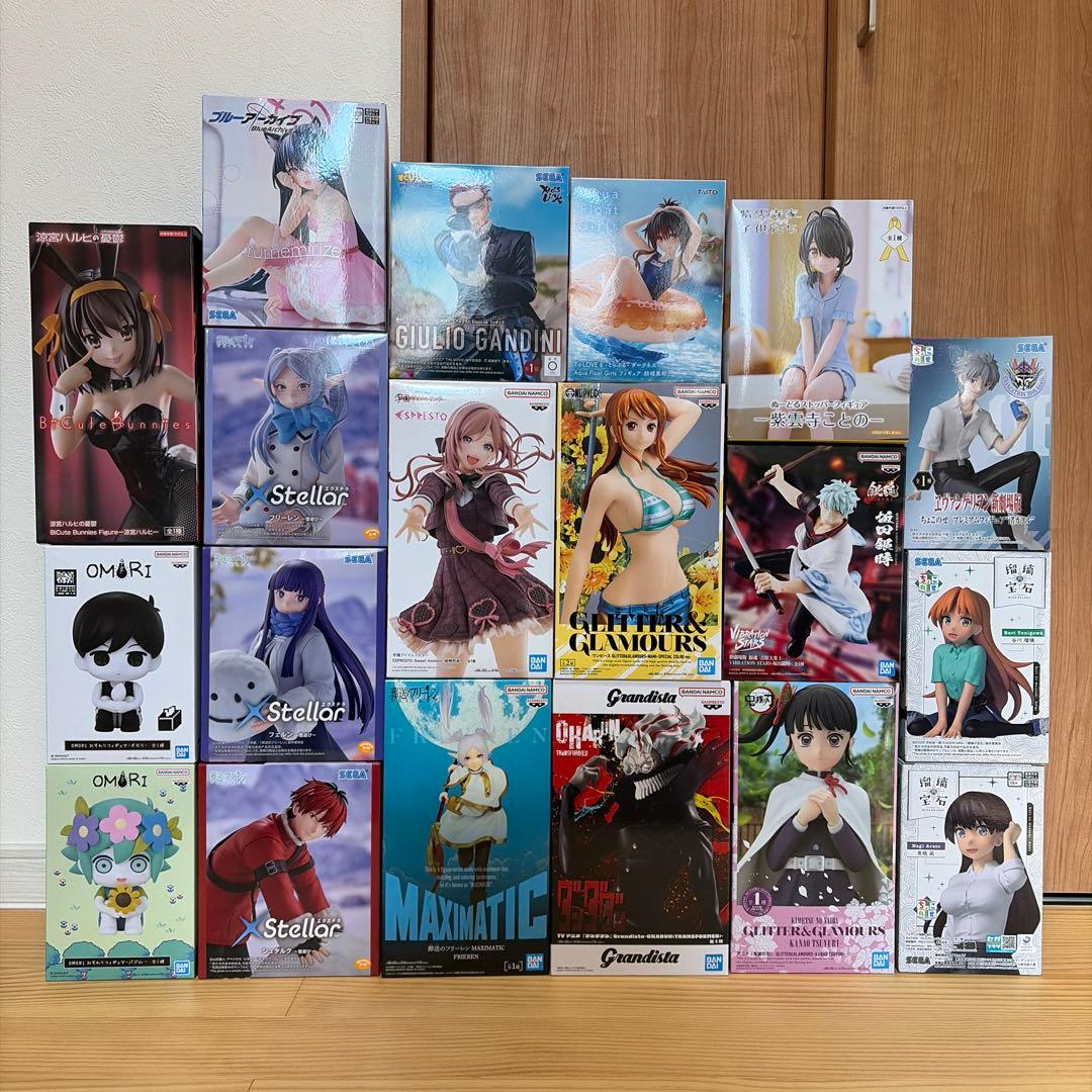 最新プライズフィギュア まとめ売り 19個セット
