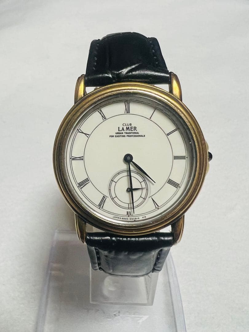 シチズン　CLUB LA MER 燻仕上げ　高精度クォーツ電池/ベルト新品