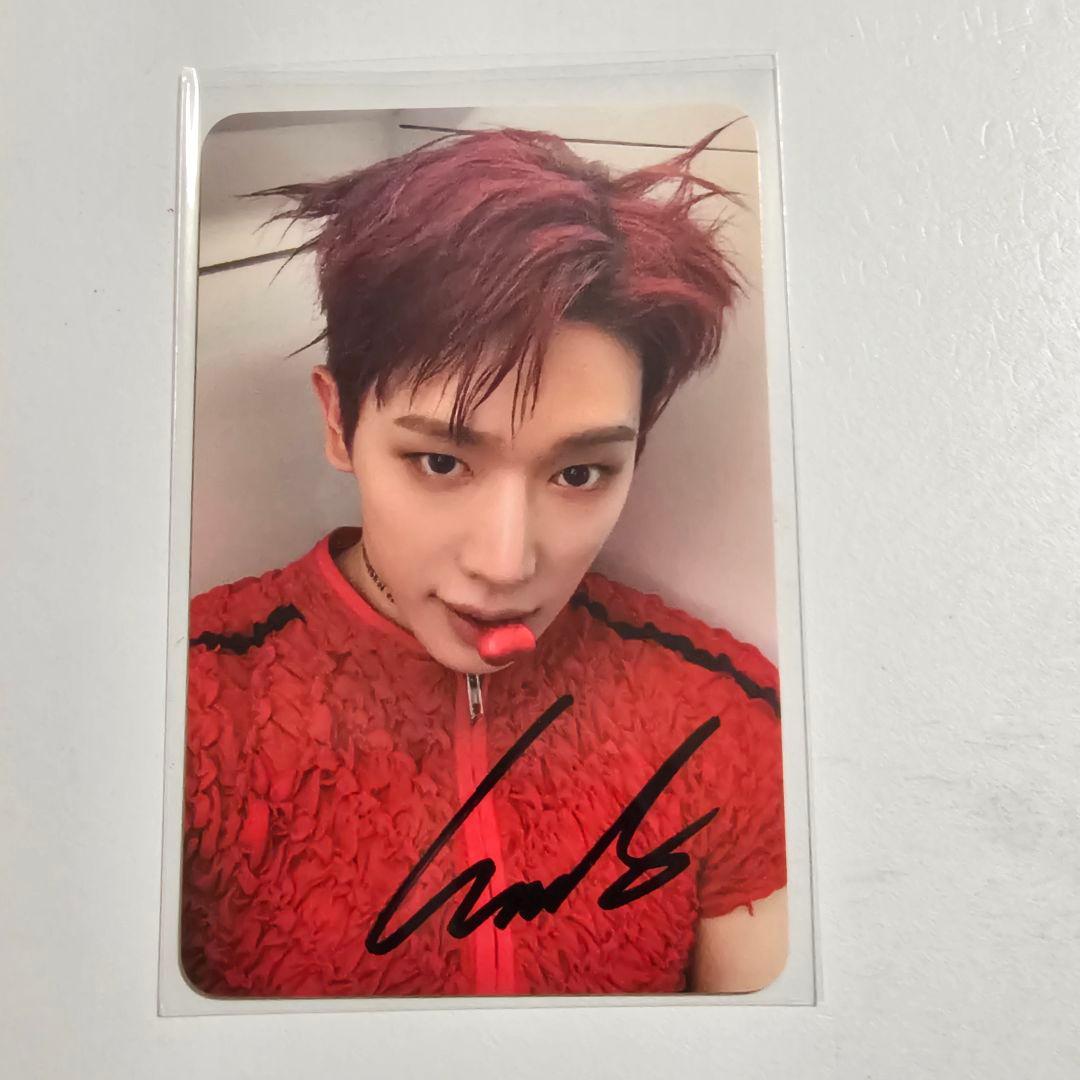 WONHO ウォノ SYNDROME SOUNDWAVE 対面 サイン トレカ