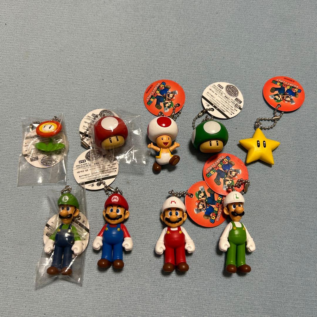 スーパーマリオ フィギュアコレクション マスコット キーホルダー