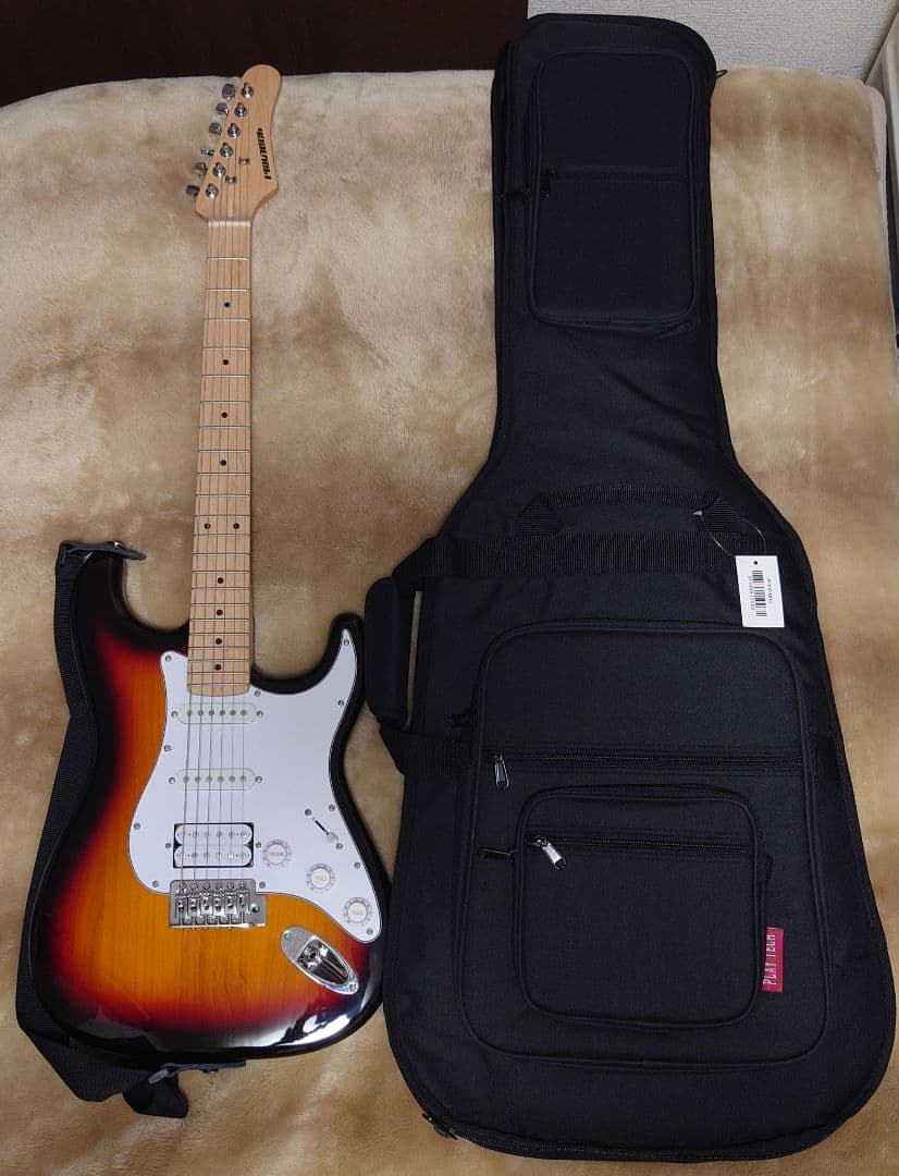 PLAYTECH ST250SSH Maple Sunburst＋バッグ