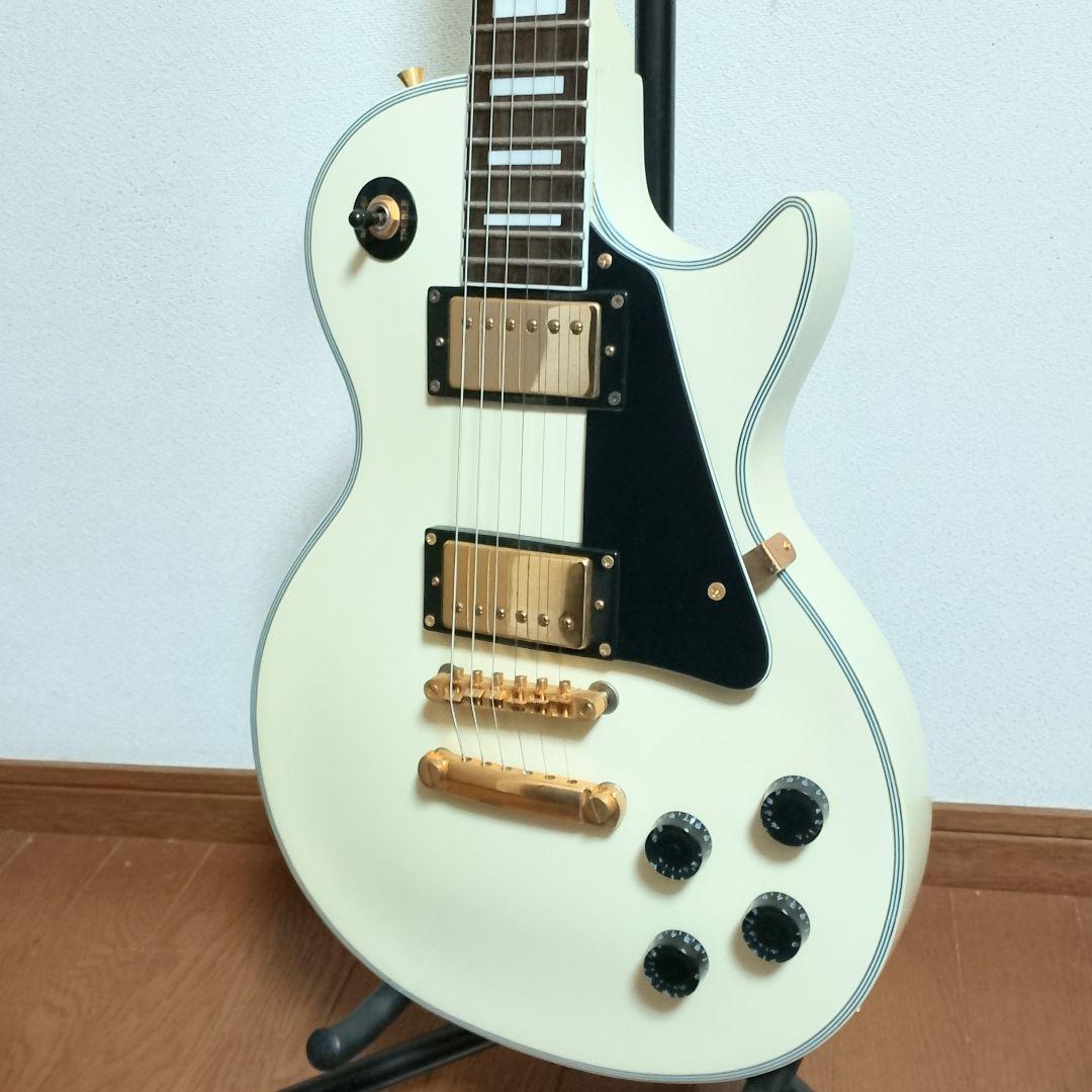 美品　PhotoGenic　LP-300C/WH　LPカスタムタイプ　エレキ