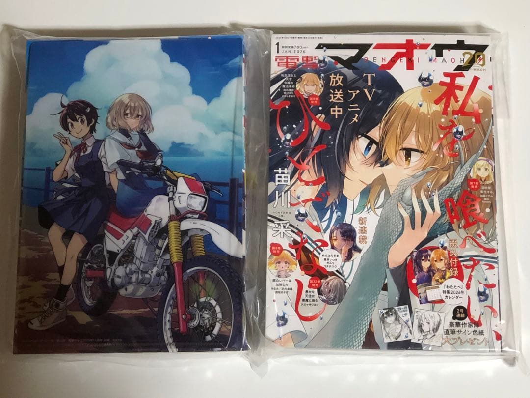 電撃マオウ 11月号、1月号セット 付録付き - メルカリ