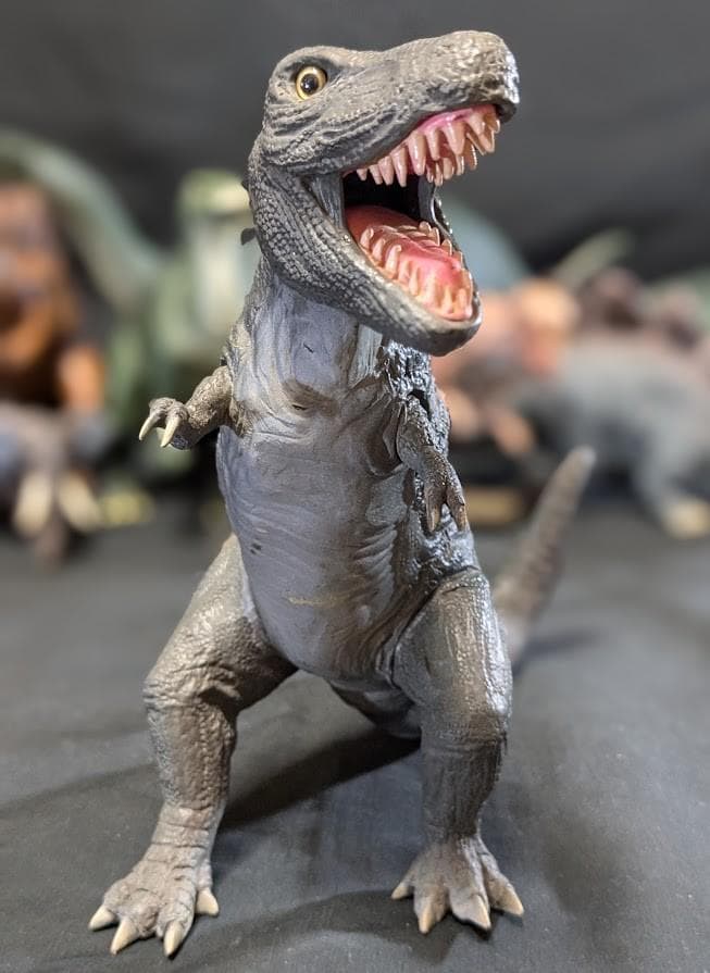 昭和レトロ恐竜（ツクダホビー）ソフビフィギュア9体セット＋2