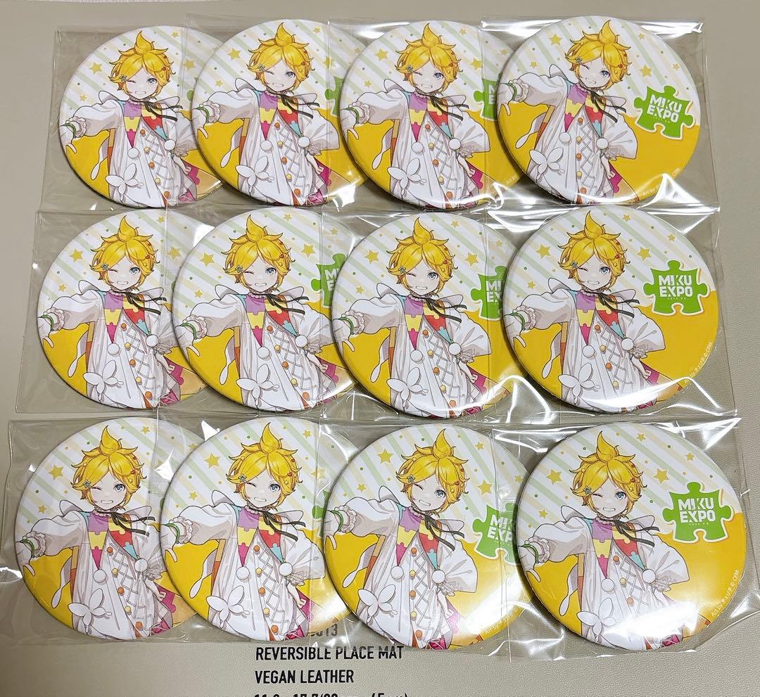 鏡音レン 缶バッジ 初音ミク DISH UP MIKU EXPO