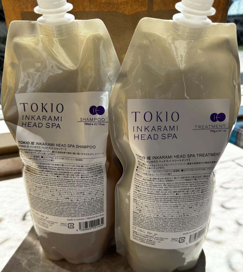 トキオ インカラミ ヘッドスパ シャンプー&トリートメント　詰替セット　新品