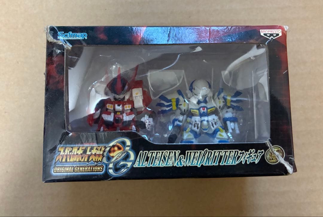 スーパーロボット大戦OG アルトアイゼン＆ヴァイスリッター フィギュア
