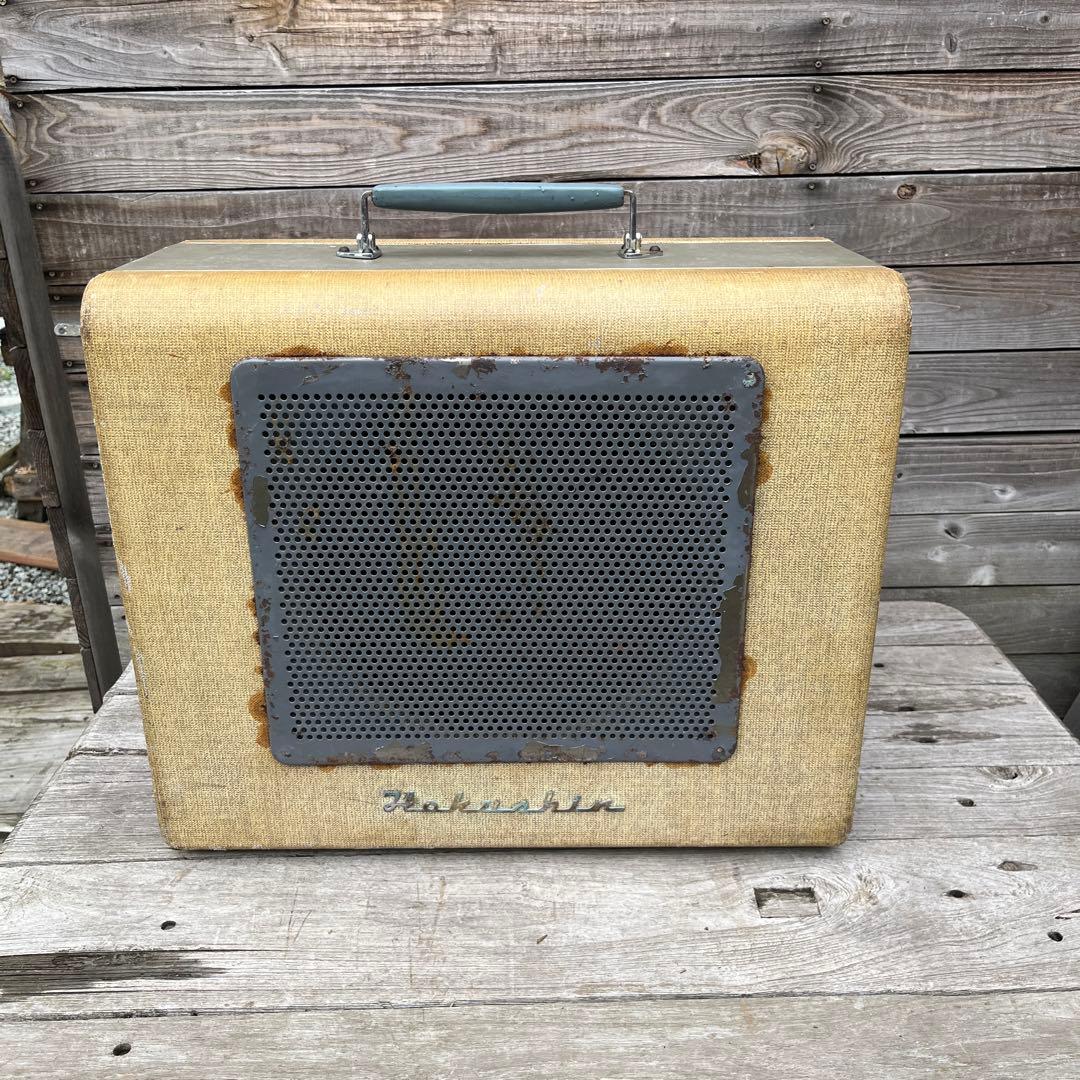 アンティークスピーカー　側だけ