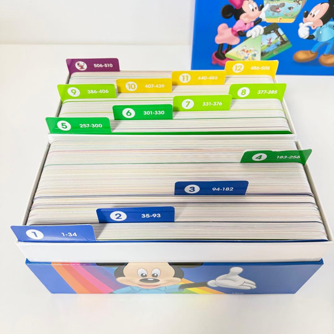 2023年最新版DWE トークアロング Q&A カード ディズニー英語 T66