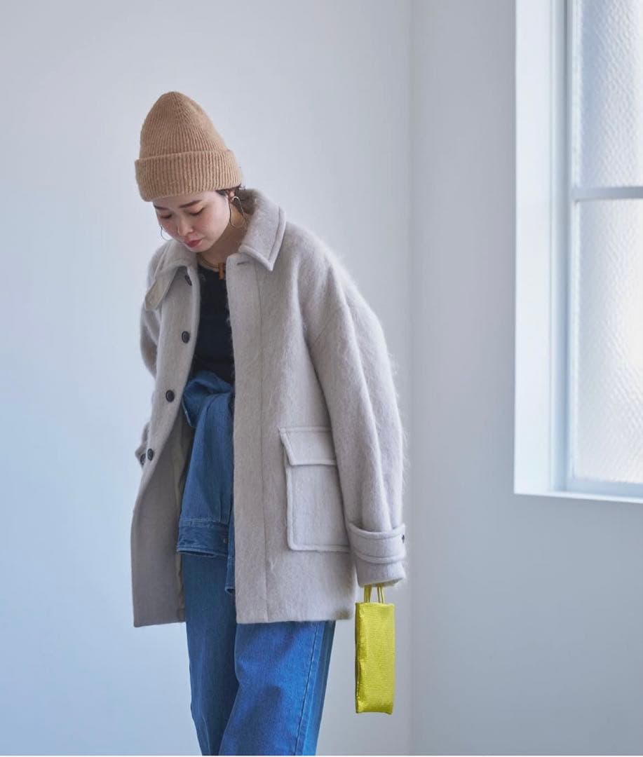 太郎⭐︎oll kyoto 新品Oji mohair coat コート