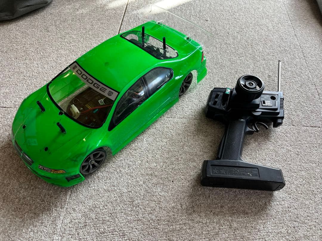 タミヤ TT-01 DODGEボディ ドリラジ 動作OK