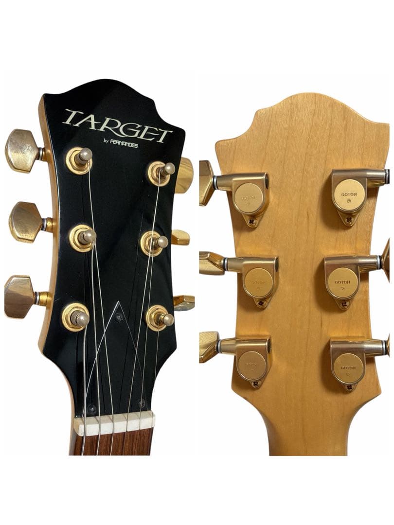 TARGET FERNANDES エレキギター モッキンバード ピンク hide - メルカリ