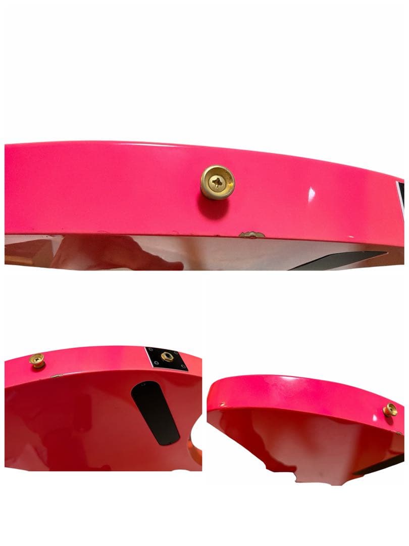 TARGET FERNANDES エレキギター モッキンバード ピンク hide - メルカリ