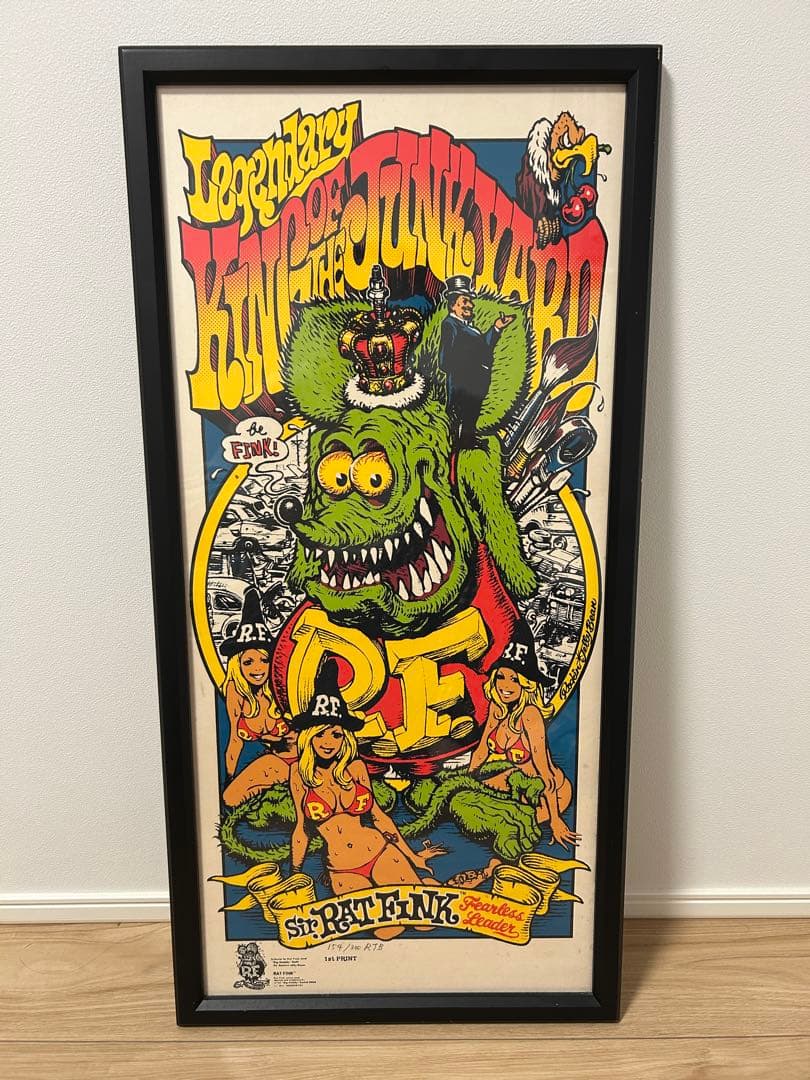 ロッキンジェリービーン　ポスターRATFINK 水着ver