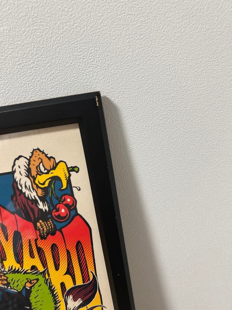 Rat Fink ロッキンジェリービーン シルクスクリーン ポスター 直筆