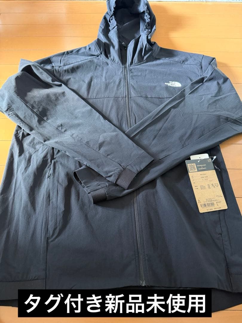 【新品】THE NORTH FACE フレキシブルフーディ メンズ ブラックXL