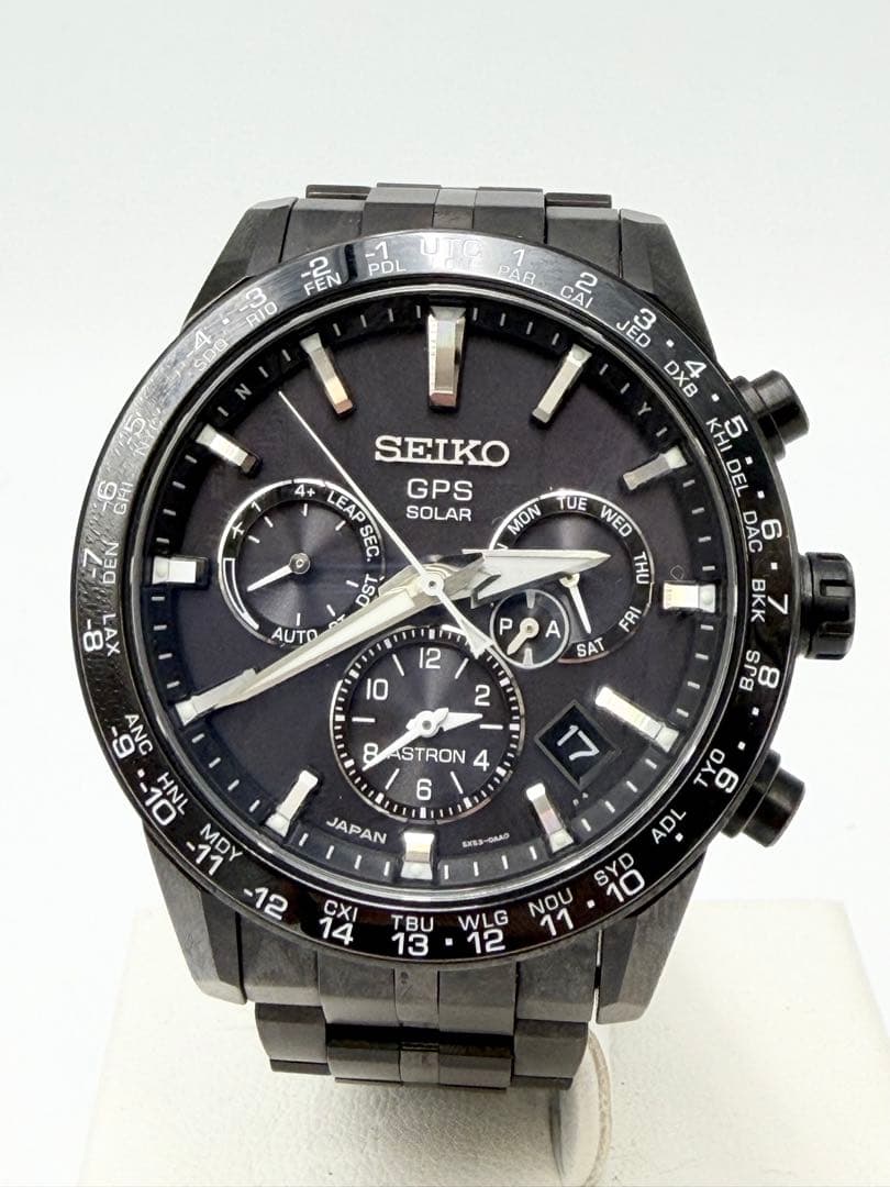 SEIKO Astron GPS ソーラー ブラック 5X53-0AB0