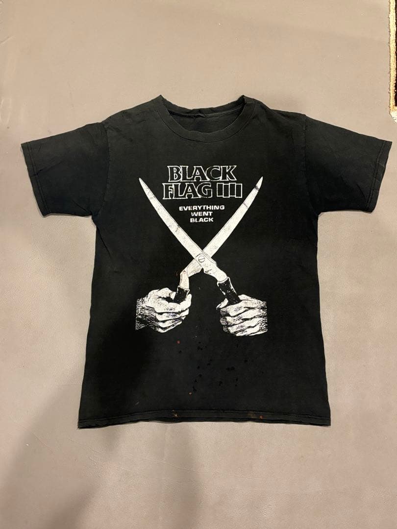 BLACK FLAG ブラックフラッグ　バンドTシャツ バンT