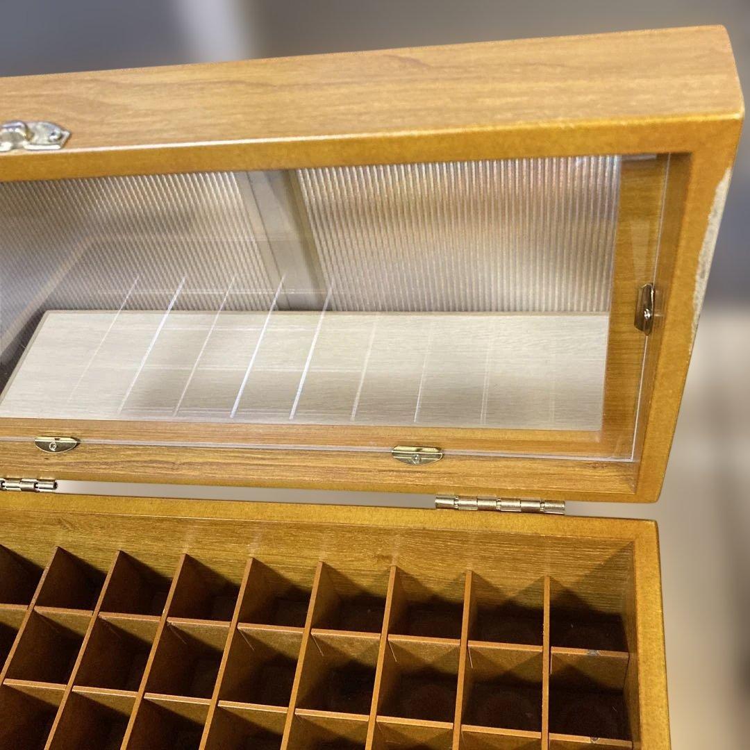 doTERRA ドテラ ウッドボックス 小窓 木箱 50本収納 ケース - メルカリ