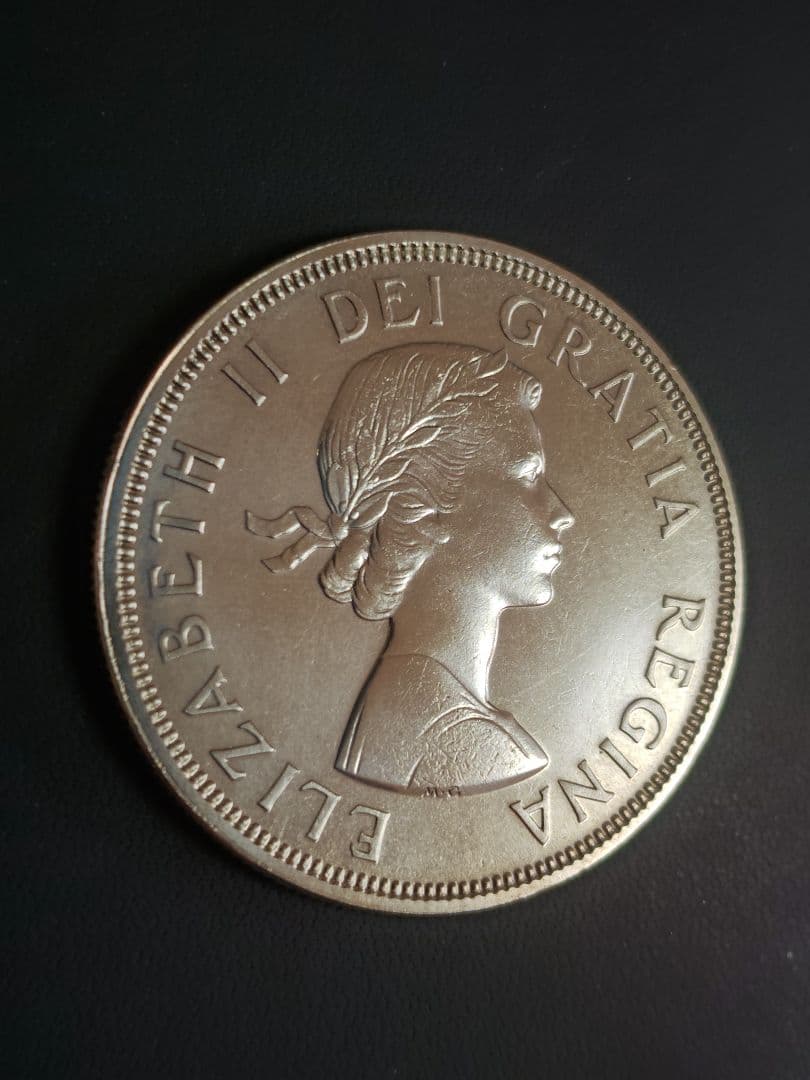 加　1964 シャーロットタウン会議100周年記念 1ドルPL銀貨 JCC | ジャパンコインキャビネット / カナダ 1964年 1ドル銀貨