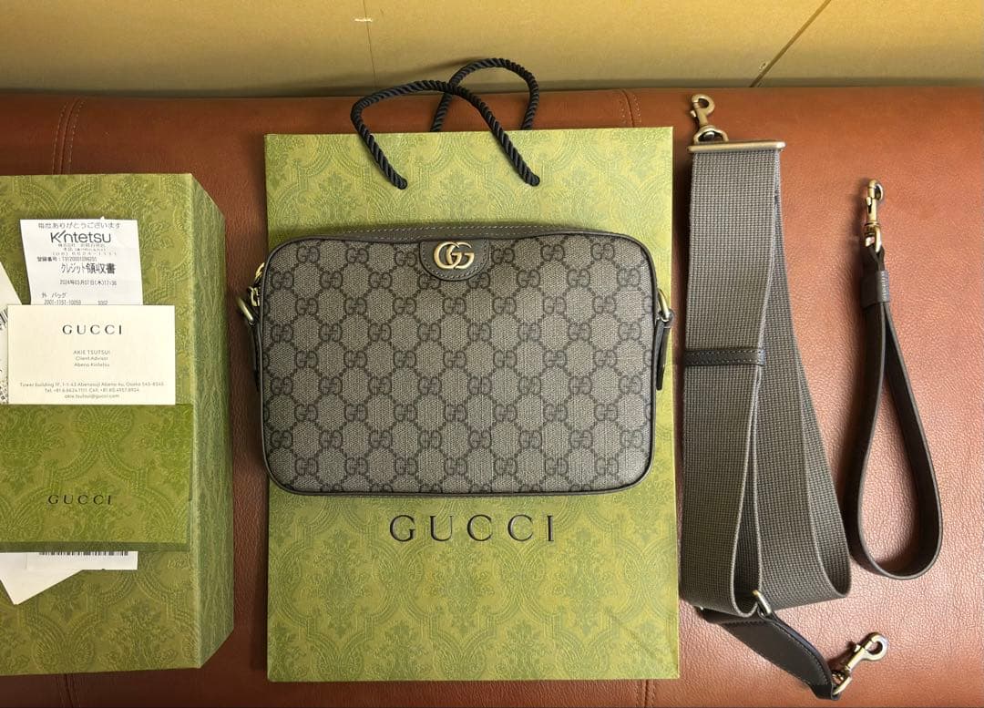 【大幅値下げ】GG メッセンジャー&クロスボディバッグ ◇GUCCI 24SS◇ジャンボGG スモールクロスボディバッグ/Black◇ (GUCCI