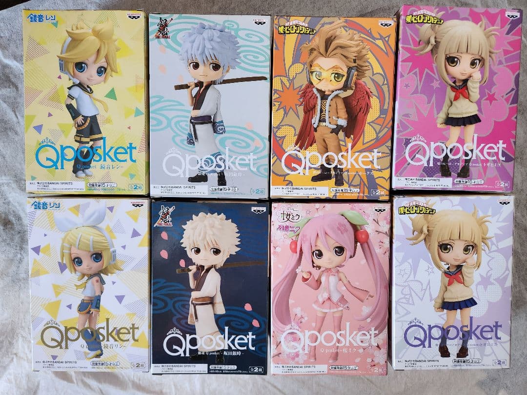 Qposket フィギュア 8体セット