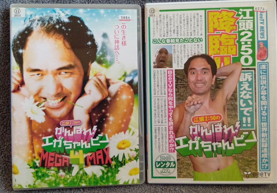 がんばれ!エガちゃんピン&MEGAMAX4 DVDセットレンタル落ち - メルカリ