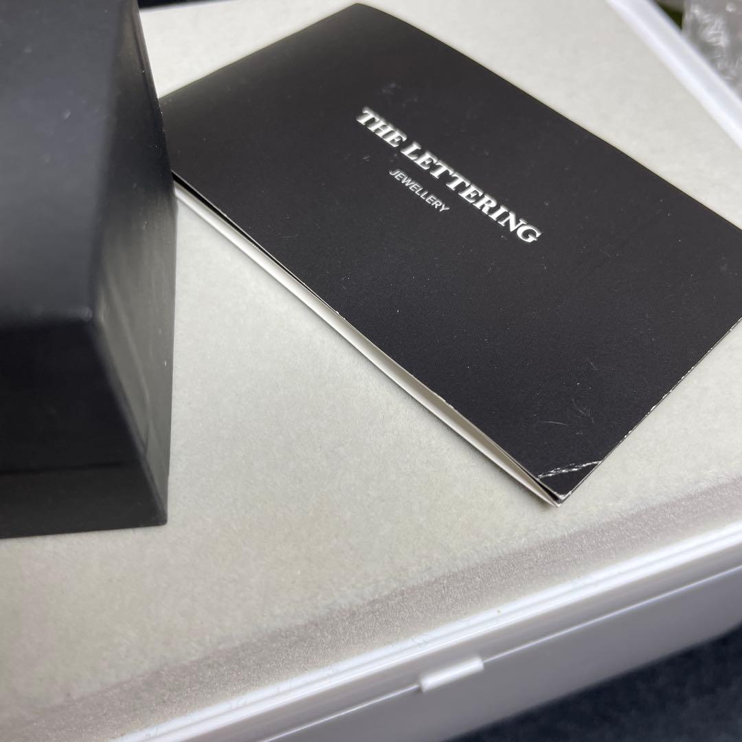 f*u様 Number Zero シルバー 925 レタリング 17号 ザレタリ - メルカリ