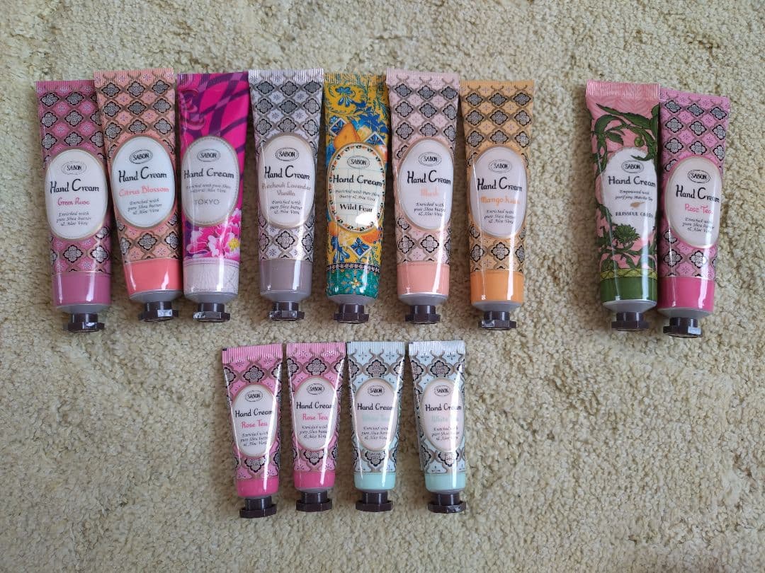 SABON　ハンドクリーム 13本セット