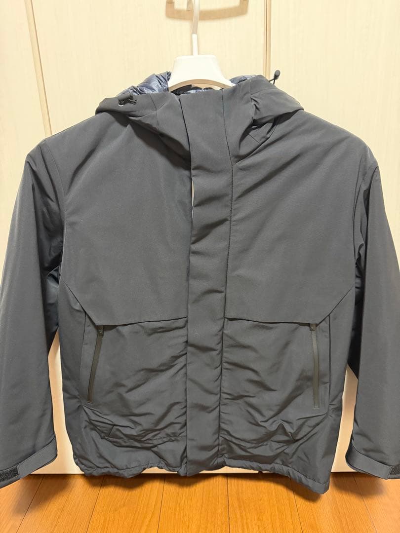 UNIQLO+J ハイブリッドダウンオーバーサイズパーカー UNIQLO - UNIQLO +J ハイブリッドダウンオーバーサイズパーカー ダーク