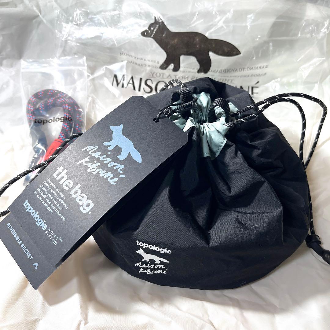 Maison Kitsuné×Topology リバーシブルバケット＋コード